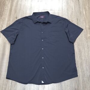UNTUCKit Men's Pre-owned Short Sleeve Shirt Navy Blue 3XL